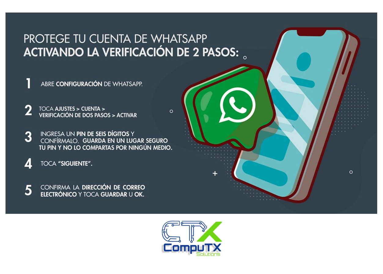 Protege tu cuenta de whatsapp 